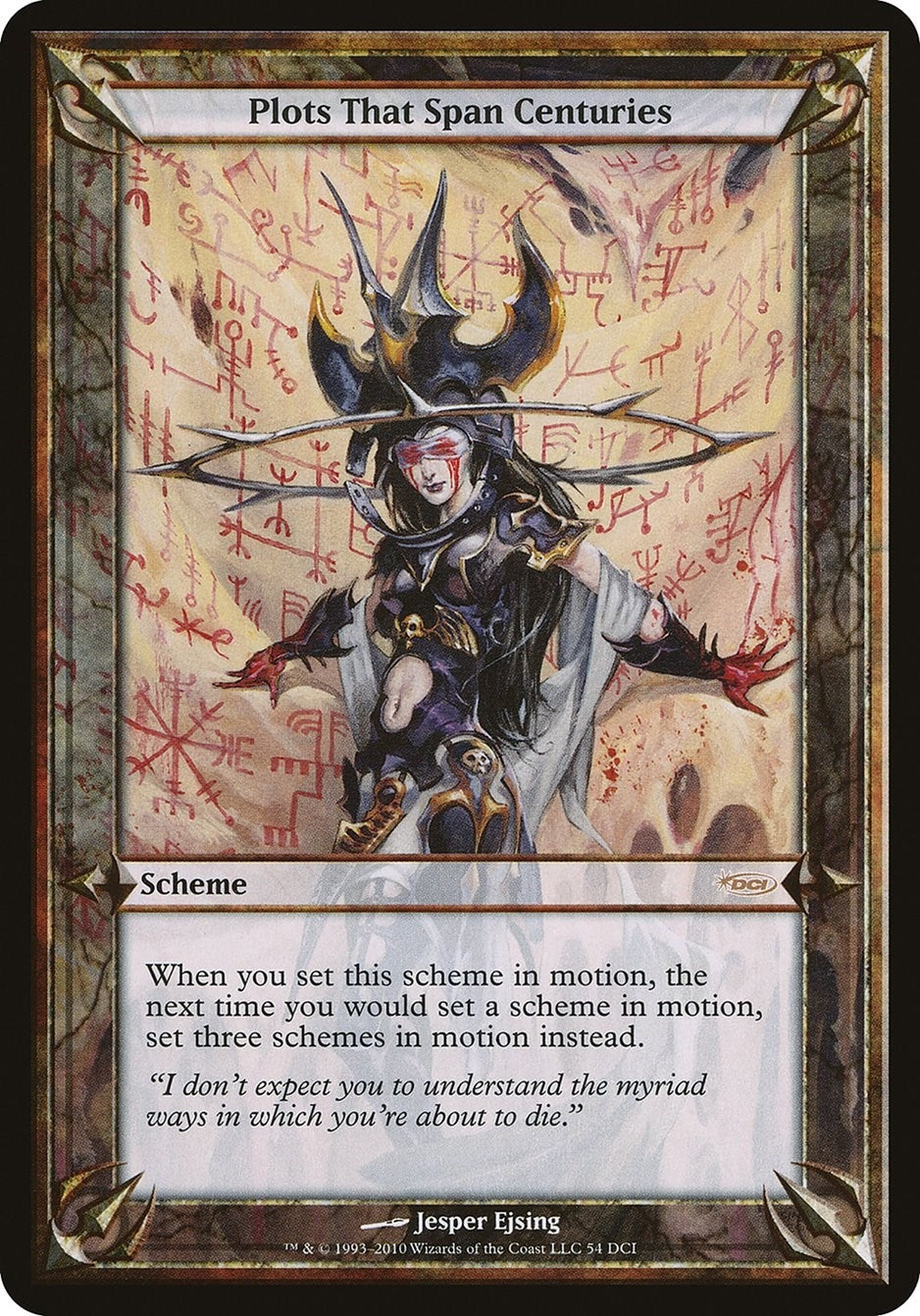 Image for Plots That Span Centuries (Release Event Promo) (54) [Oversize Cards] - Magic: The Gathering