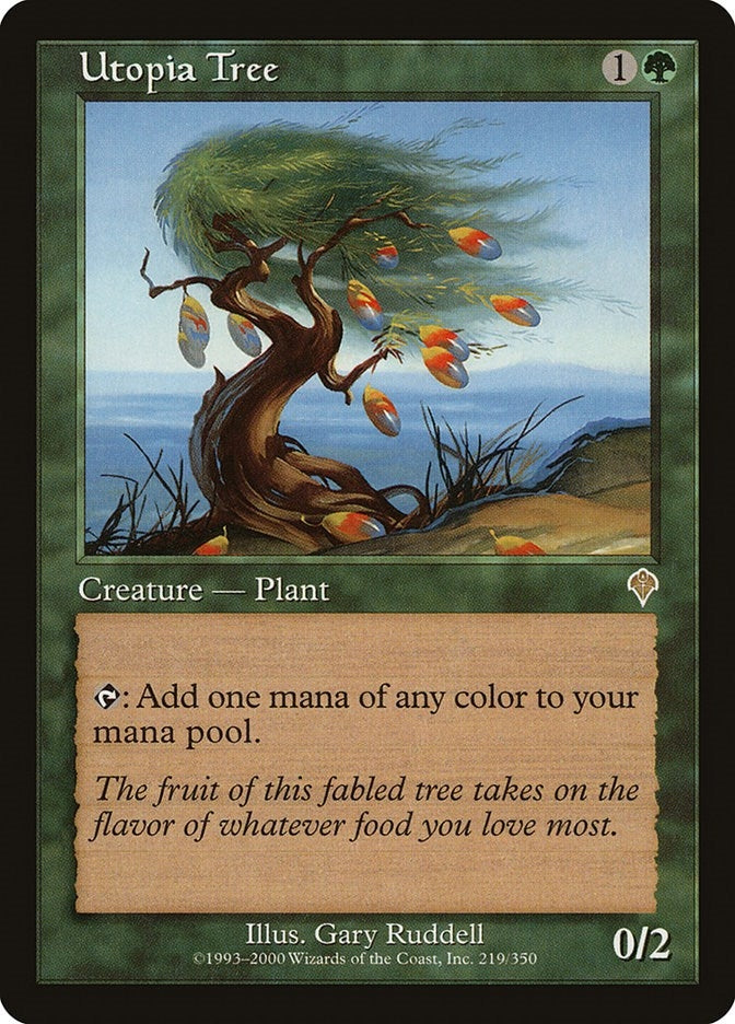 Image for Utopia Tree (219) [Invasion] - Magic: The Gathering