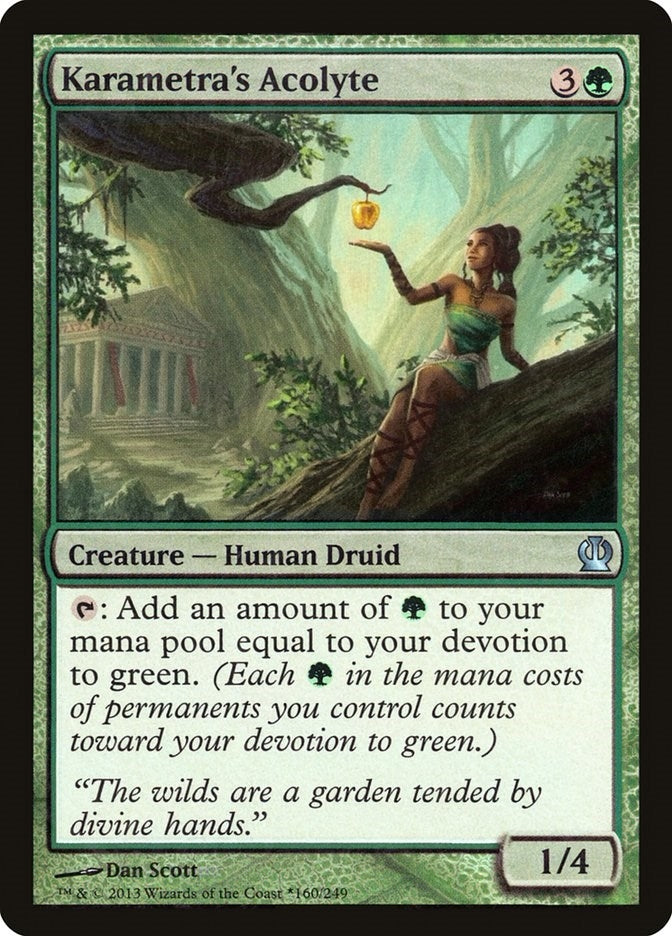 Image for Karametra's Acolyte (160) [Gift Boxes and Promos] - Magic: The Gathering