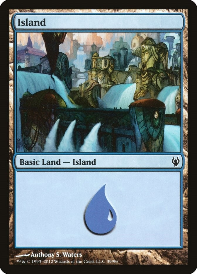 Image for Island (39) (39) [Izzet vs. Golgari] - Magic: The Gathering