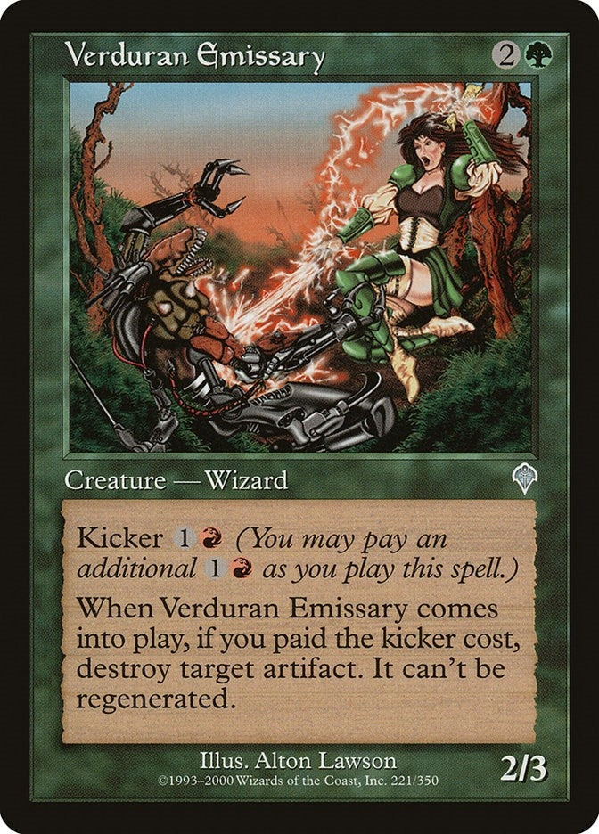 Image for Verduran Emissary (221) [Invasion] - Magic: The Gathering