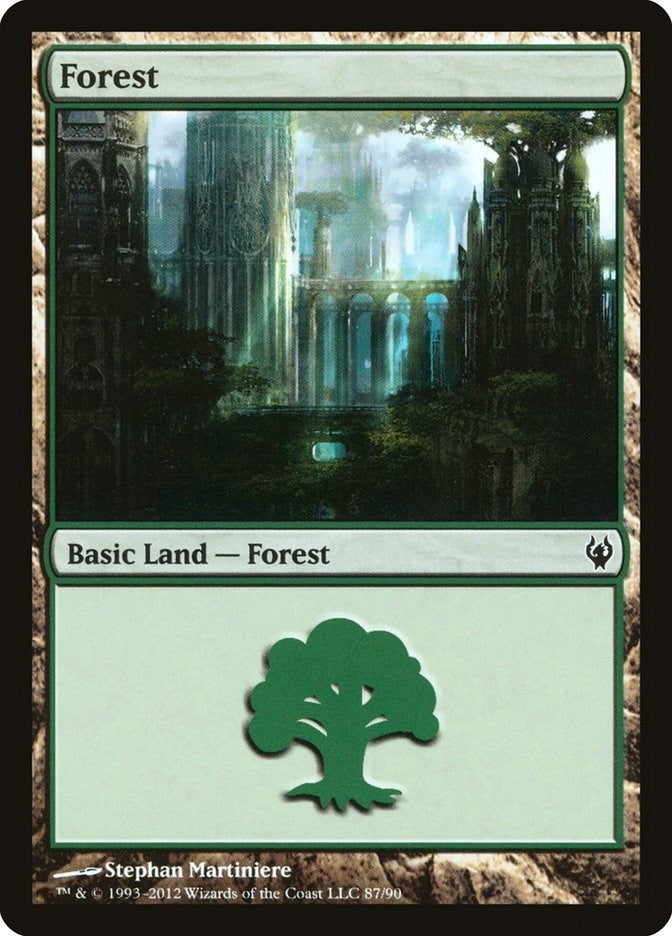 Image for Forest (87) (87) [Izzet vs. Golgari] - Magic: The Gathering