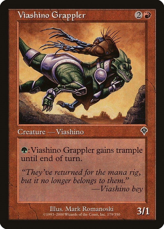 Image for Viashino Grappler (179) [Invasion] - Magic: The Gathering