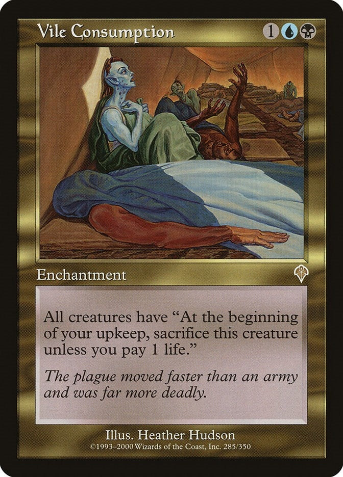 Image for Vile Consumption (285) [Invasion] - Magic: The Gathering