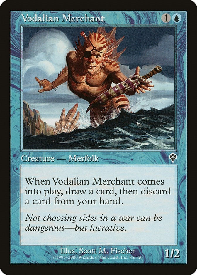 Image for Vodalian Merchant (85) [Invasion] - Magic: The Gathering