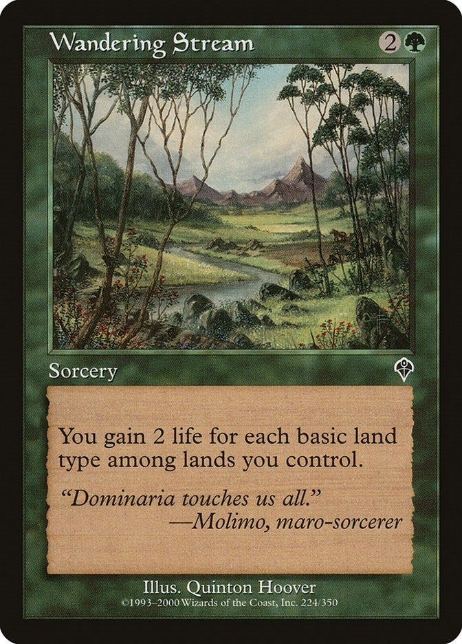 Image for Wandering Stream (224) [Invasion] - Magic: The Gathering