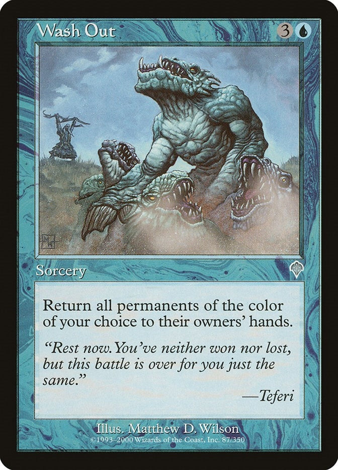 Image for Wash Out (87) [Invasion] - Magic: The Gathering