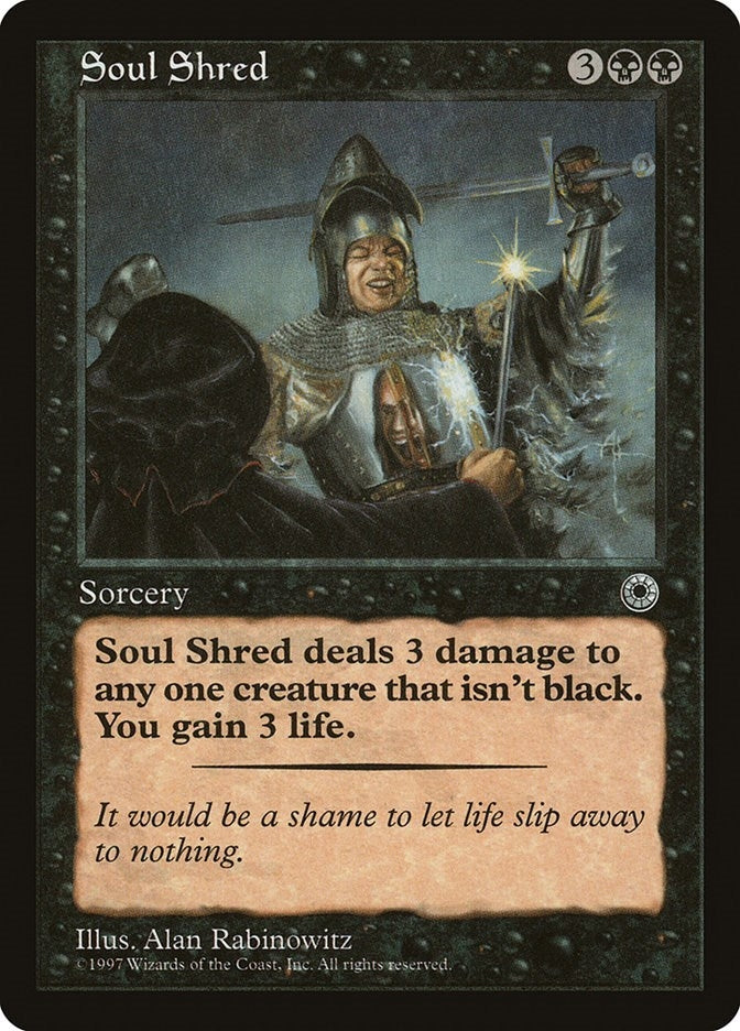 Image for Soul Shred [Portal] - Magic: The Gathering