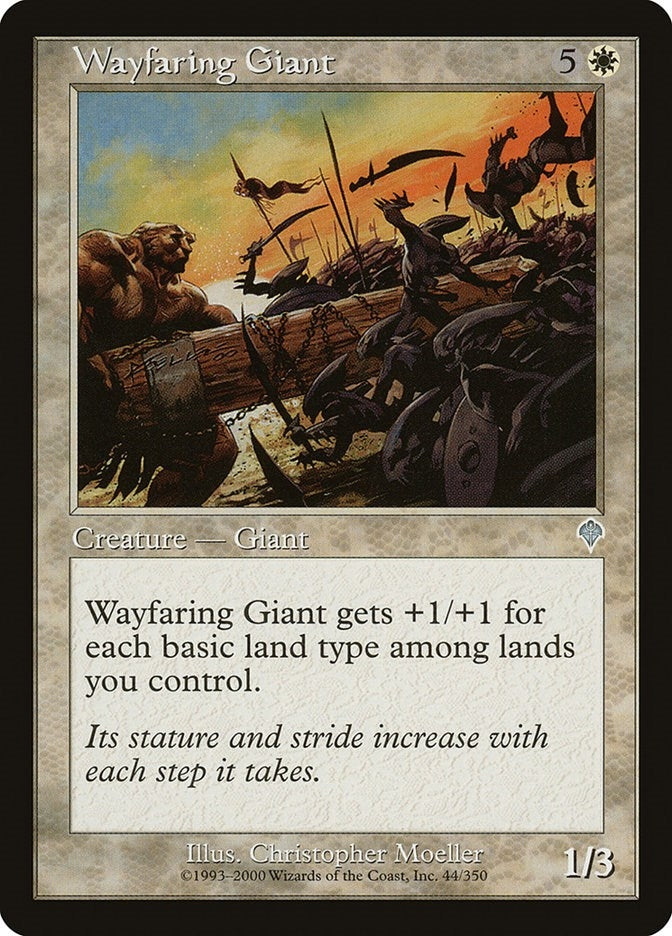 Image for Wayfaring Giant (44) [Invasion] - Magic: The Gathering