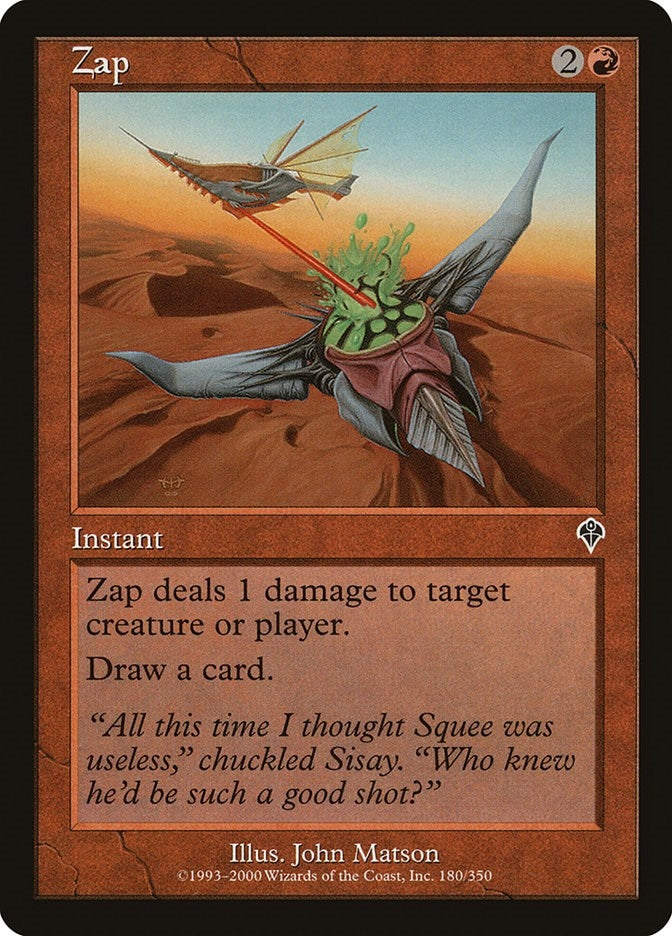 Image for Zap (180) [Invasion] - Magic: The Gathering