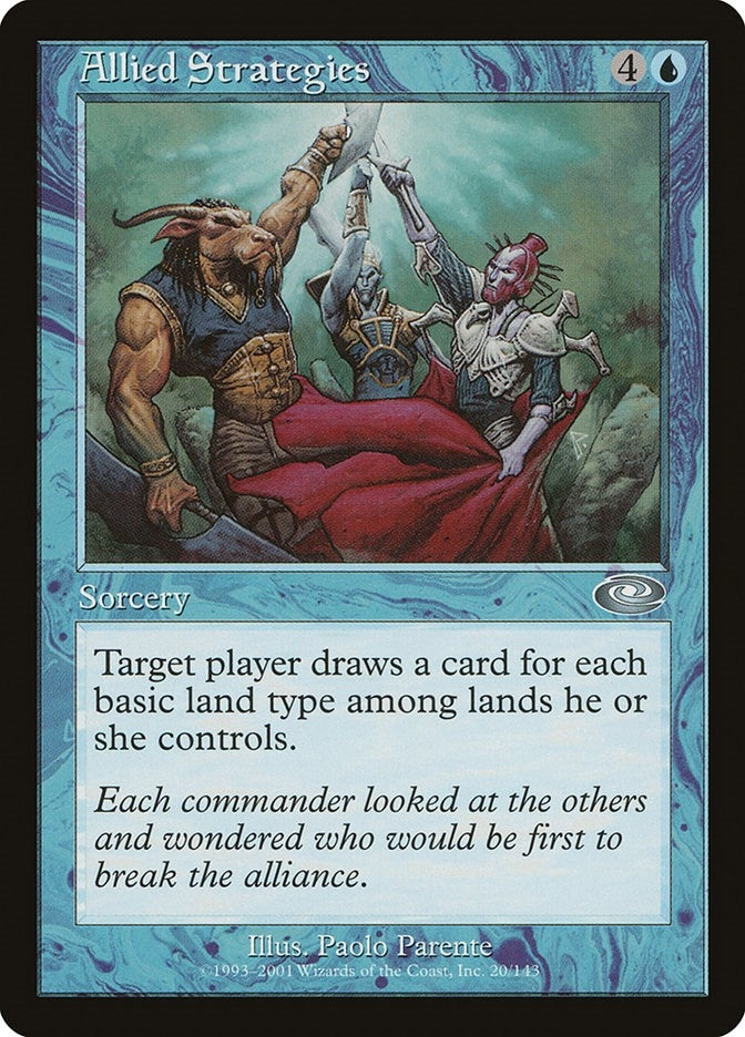 Image for Allied Strategies (20) [Planeshift] - Magic: The Gathering