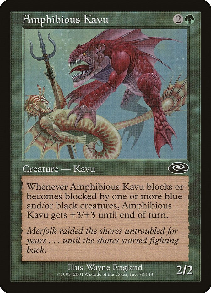 Image for Amphibious Kavu (78) [Planeshift] - Magic: The Gathering