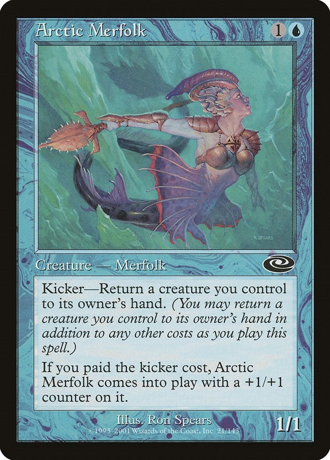 Image for Arctic Merfolk (21) [Planeshift] - Magic: The Gathering