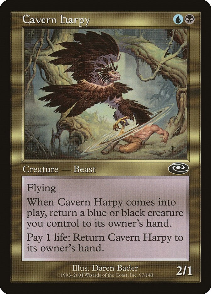 Image for Cavern Harpy (97) [Planeshift] - Magic: The Gathering