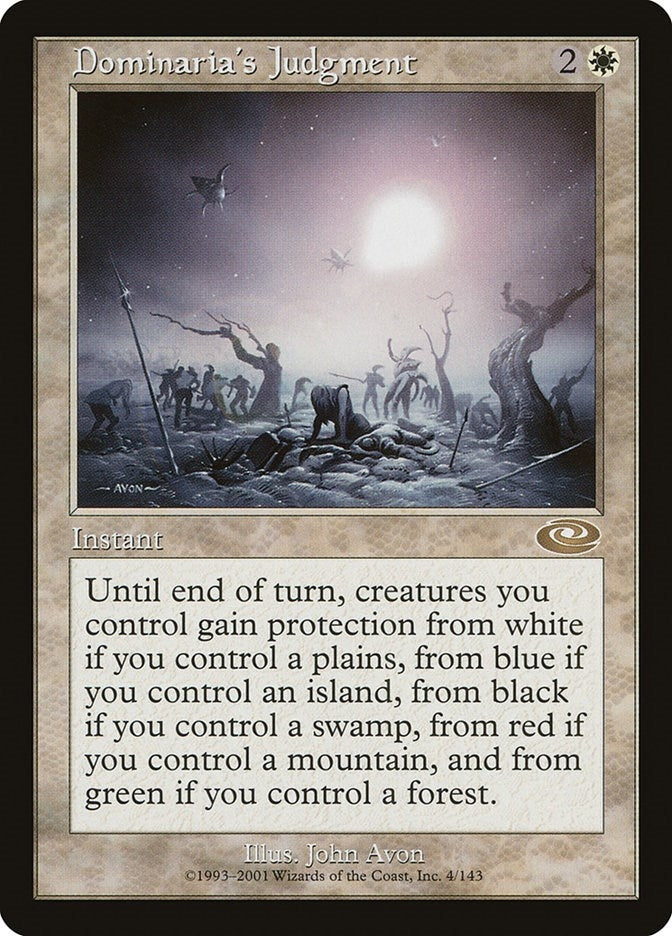 Image for Dominaria's Judgment (4) [Planeshift] - Magic: The Gathering
