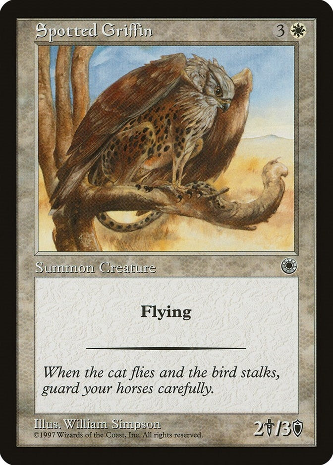 Image for Spotted Griffin [Portal] - Magic: The Gathering