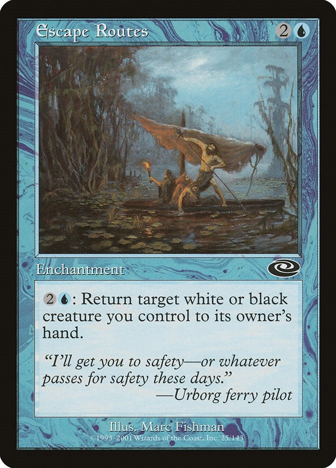 Image for Escape Routes (25) [Planeshift] - Magic: The Gathering