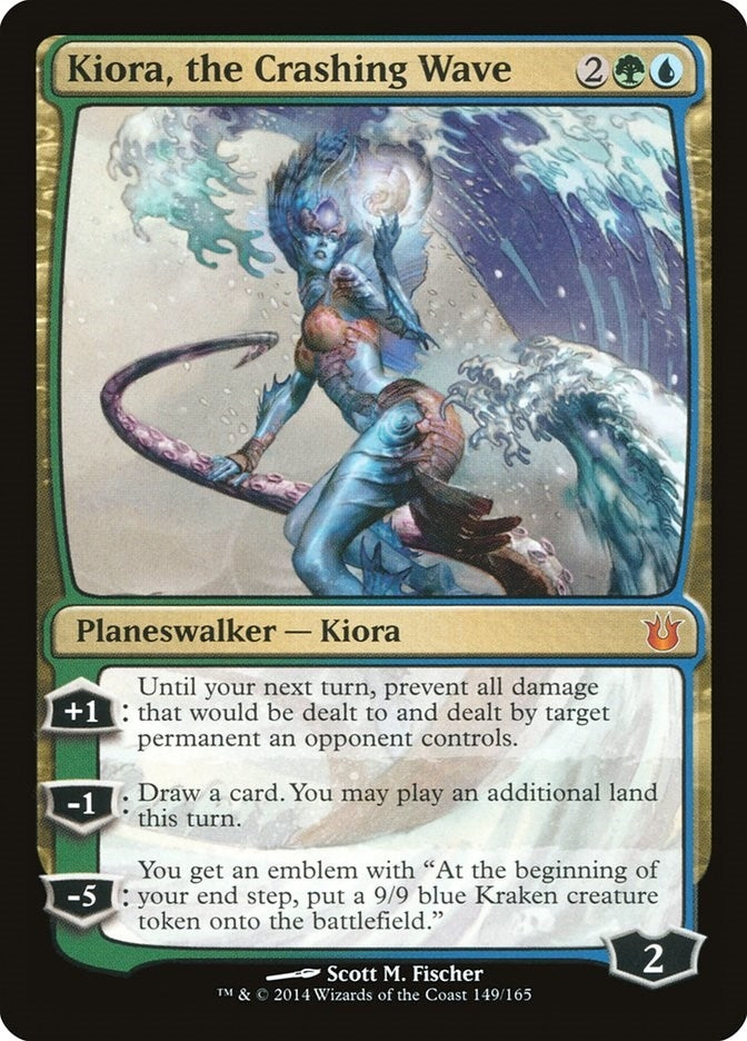 Image for Kiora, the Crashing Wave (149) [Born of the Gods] - Magic: The Gathering