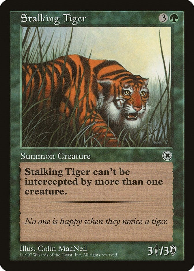 Image for Stalking Tiger [Portal] - Magic: The Gathering