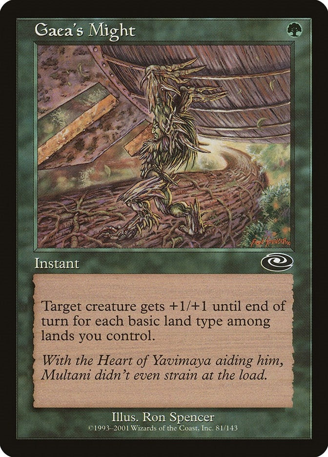 Gaea's Might (81) [Planeshift]