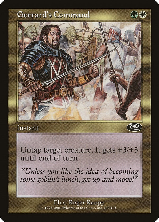 Image for Gerrard's Command (109) [Planeshift] - Magic: The Gathering