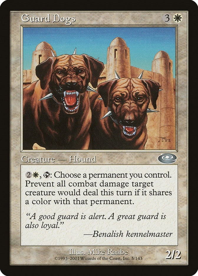 Image for Guard Dogs (5) [Planeshift] - Magic: The Gathering