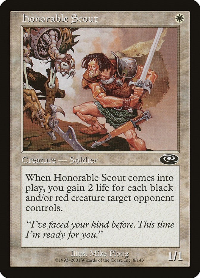 Image for Honorable Scout (8) [Planeshift] - Magic: The Gathering