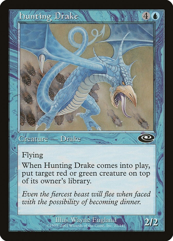 Image for Hunting Drake (27) [Planeshift] - Magic: The Gathering