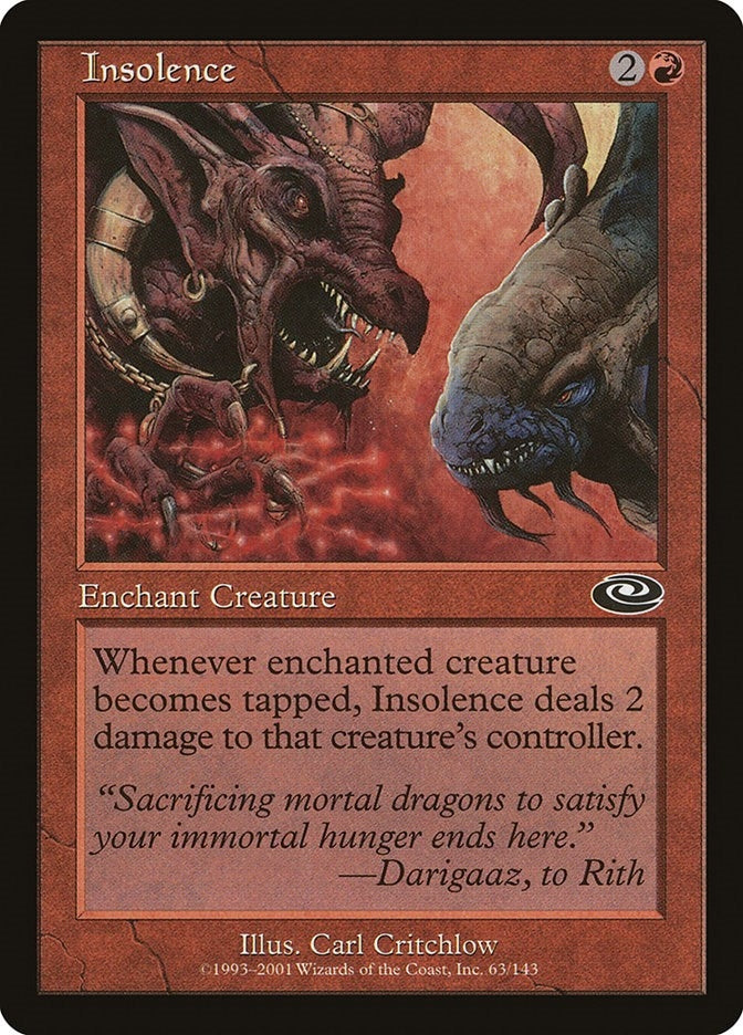Image for Insolence (63) [Planeshift] - Magic: The Gathering