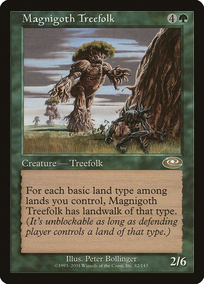 Image for Magnigoth Treefolk (82) [Planeshift] - Magic: The Gathering