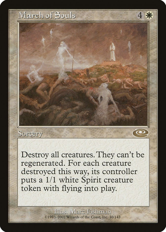 Image for March of Souls (10) [Planeshift] - Magic: The Gathering