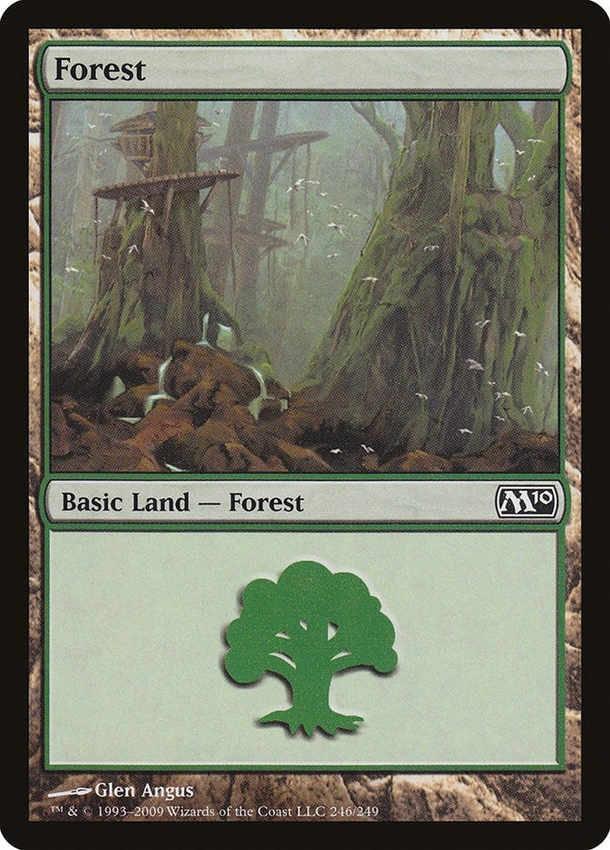 Image for Forest (246) (246) [Magic 2010 (M10)] - Magic: The Gathering