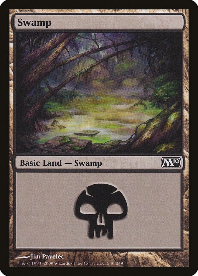 Image for Swamp (240) (240) [Magic 2010 (M10)] - Magic: The Gathering