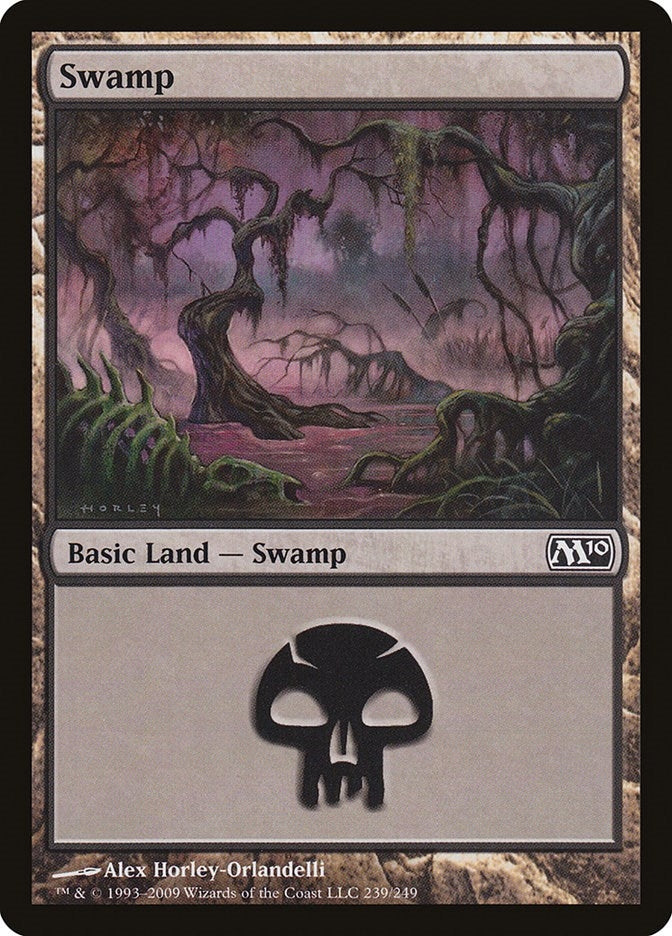 Image for Swamp (239) (239) [Magic 2010 (M10)] - Magic: The Gathering