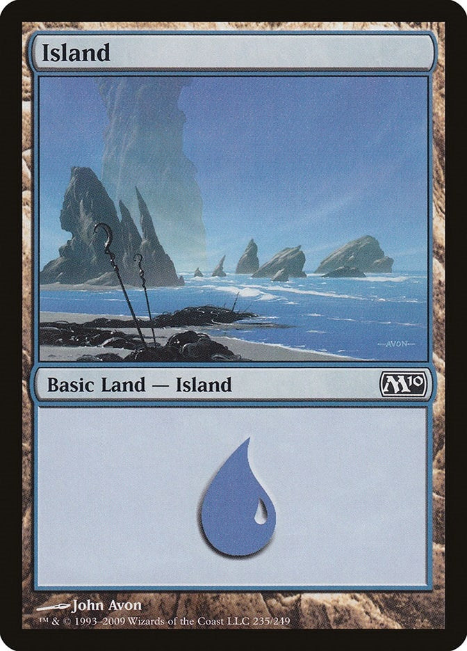 Image for Island (235) (235) [Magic 2010 (M10)] - Magic: The Gathering