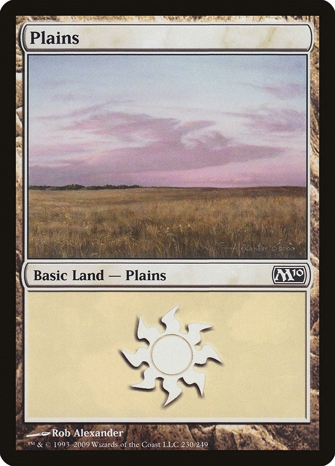 Image for Plains (230) (230) [Magic 2010 (M10)] - Magic: The Gathering