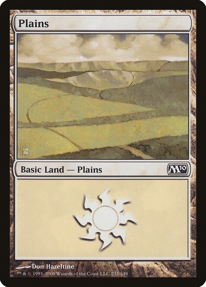 Image for Plains (232) (232) [Magic 2010 (M10)] - Magic: The Gathering