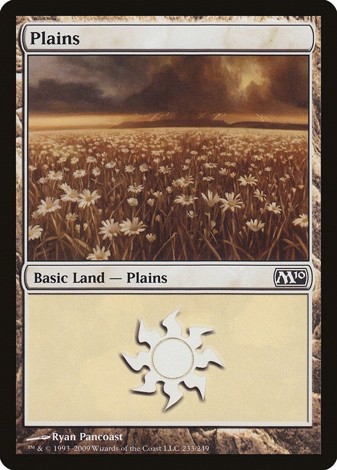 Image for Plains (233) (233) [Magic 2010 (M10)] - Magic: The Gathering