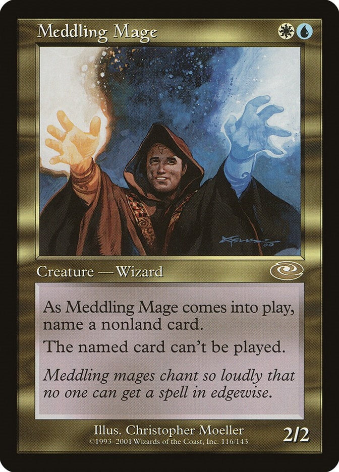 Image for Meddling Mage (116) [Planeshift] - Magic: The Gathering