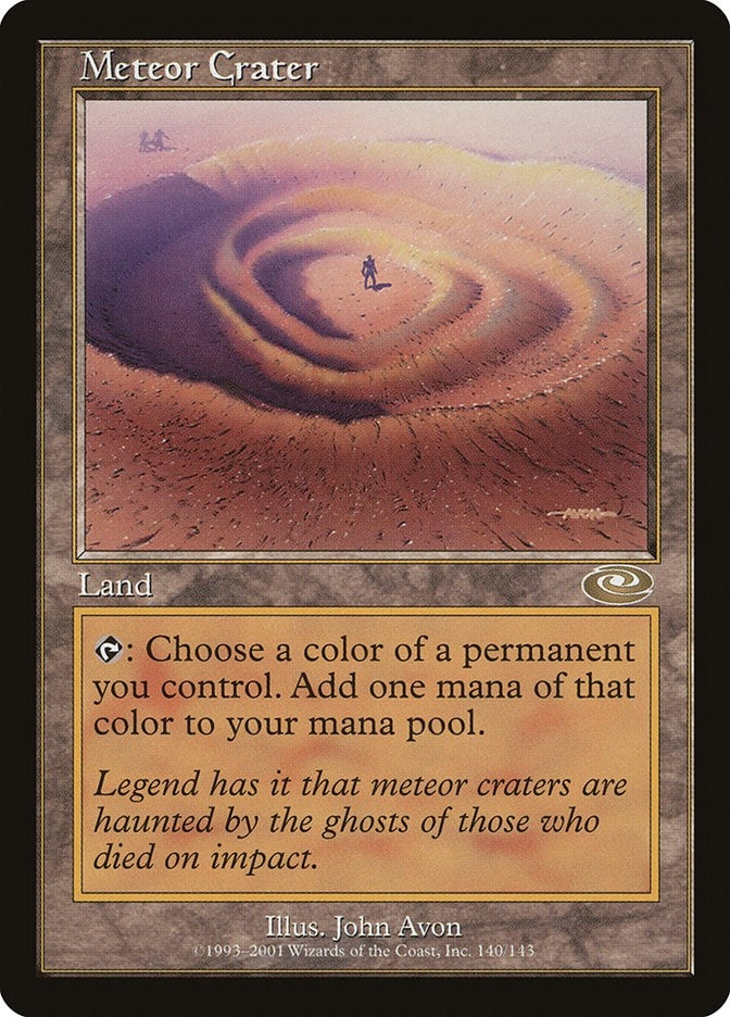 Image for Meteor Crater (140) [Planeshift] - Magic: The Gathering