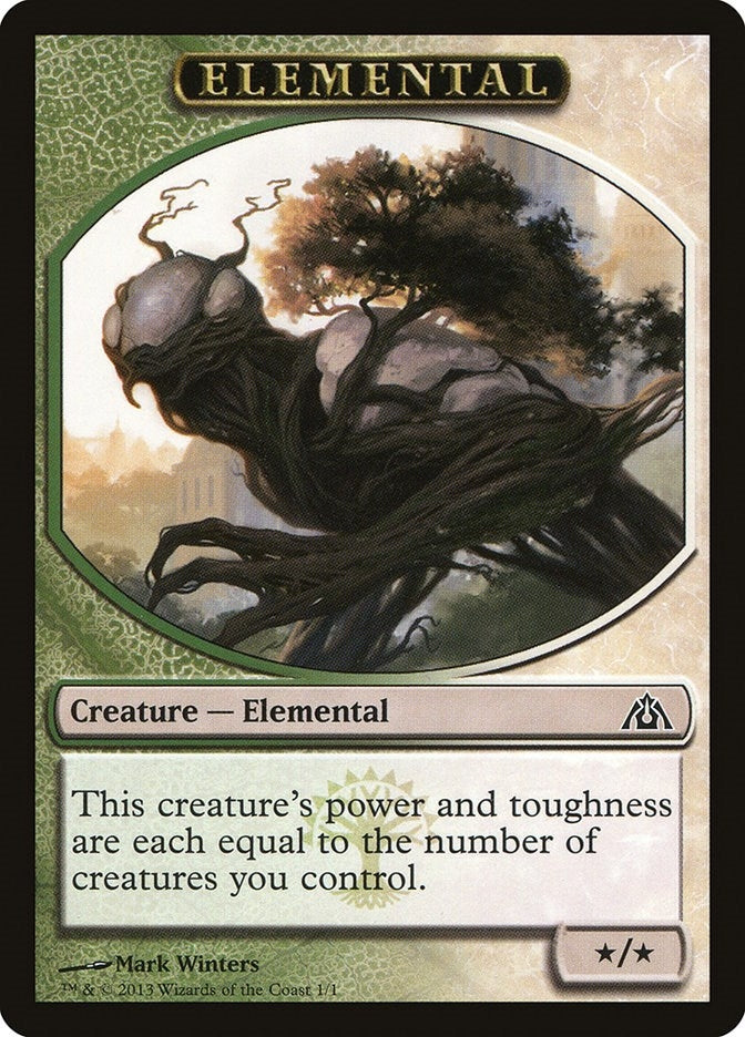 Image for Elemental Token (1) [Dragon's Maze] - Magic: The Gathering