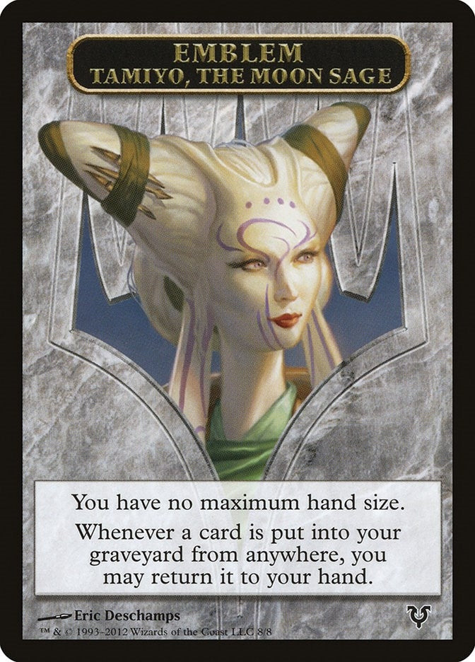 Image for Emblem - Tamiyo, the Moon Sage (8) [Avacyn Restored] - Magic: The Gathering