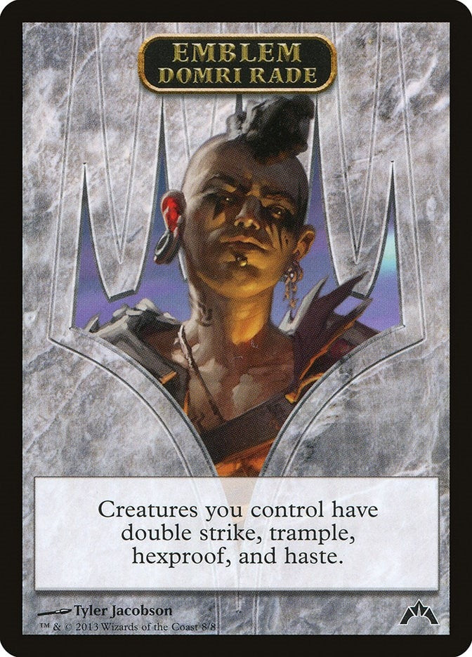 Image for Emblem - Domri Rade (8) [Gatecrash] - Magic: The Gathering