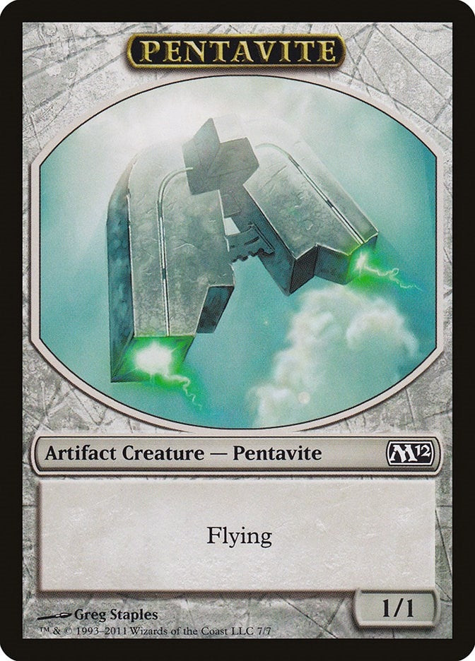 Image for Pentavite Token (7) [Magic 2012 (M12)] - Magic: The Gathering