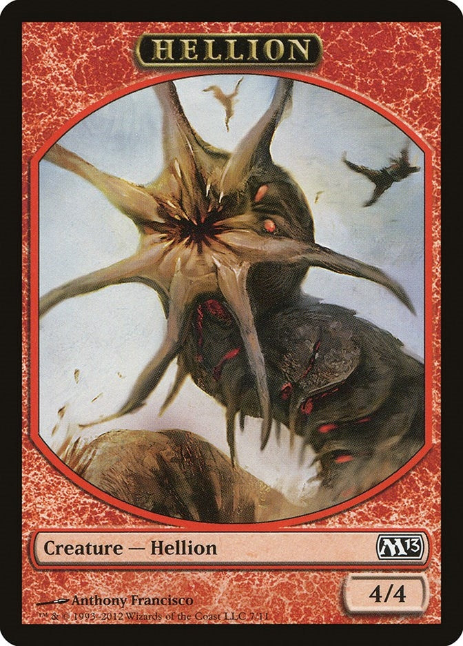 Image for Hellion Token (7) [Magic 2013 (M13)] - Magic: The Gathering