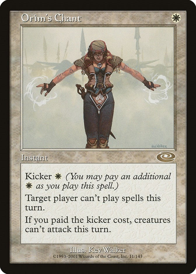 Image for Orim's Chant (11) [Planeshift] - Magic: The Gathering