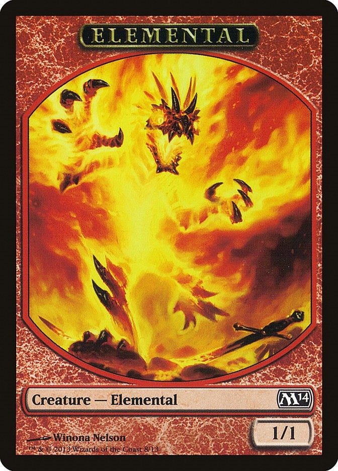 Image for Elemental Token (8) (8) [Magic 2014 (M14)] - Magic: The Gathering