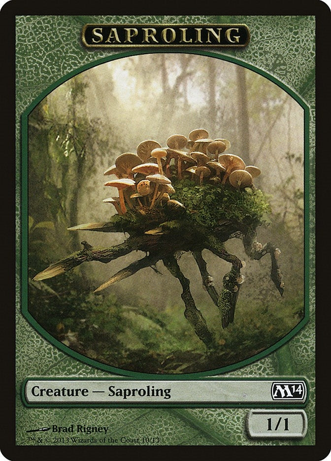 Image for Saproling Token (10) [Magic 2014 (M14)] - Magic: The Gathering