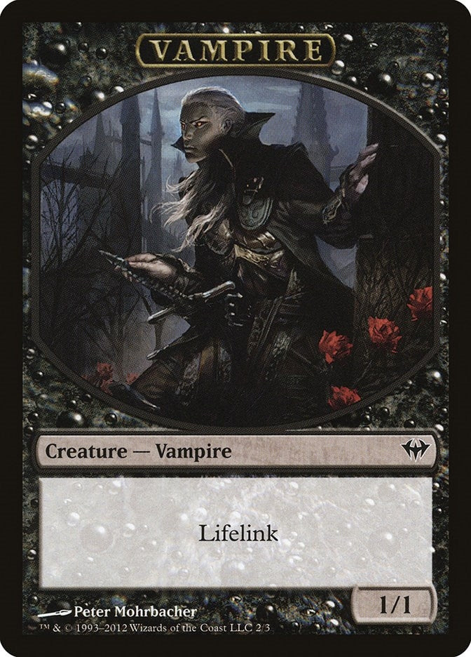 Vampire Token (2) [Dark Ascension Tokens]