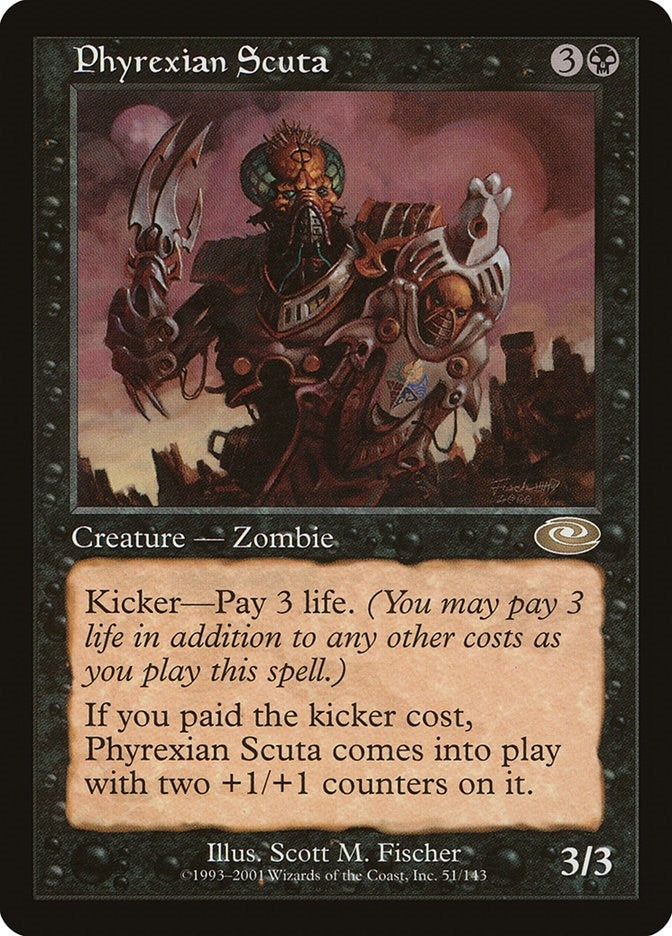 Image for Phyrexian Scuta (51) [Planeshift] - Magic: The Gathering